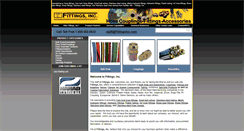 Desktop Screenshot of fittingsinc.com